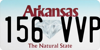 AR license plate 156VVP