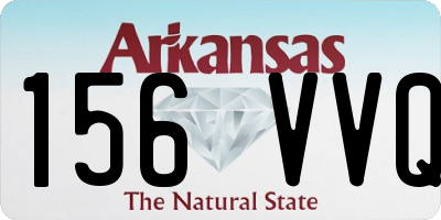 AR license plate 156VVQ