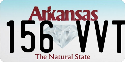 AR license plate 156VVT