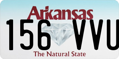 AR license plate 156VVU