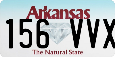 AR license plate 156VVX