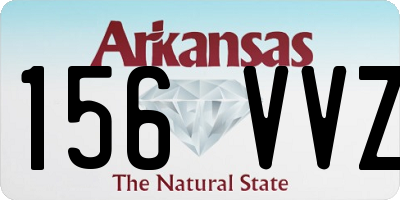 AR license plate 156VVZ