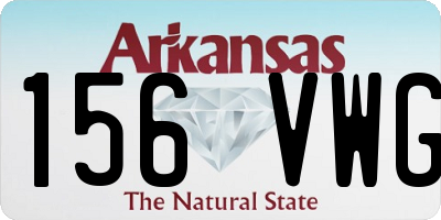 AR license plate 156VWG