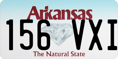 AR license plate 156VXI