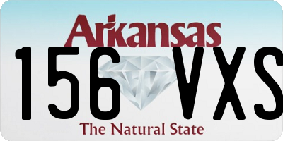 AR license plate 156VXS