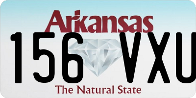 AR license plate 156VXU