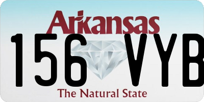 AR license plate 156VYB