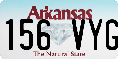 AR license plate 156VYG