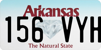 AR license plate 156VYH