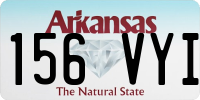AR license plate 156VYI