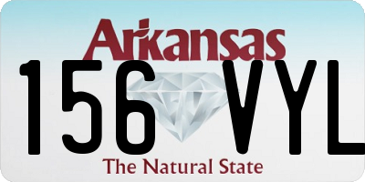 AR license plate 156VYL