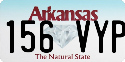 AR license plate 156VYP