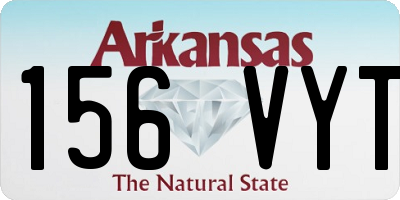 AR license plate 156VYT