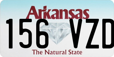 AR license plate 156VZD