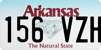 AR license plate 156VZH
