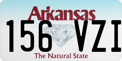 AR license plate 156VZI