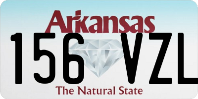 AR license plate 156VZL