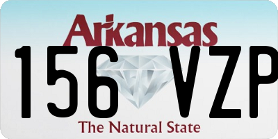 AR license plate 156VZP