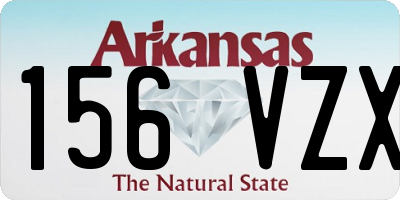 AR license plate 156VZX