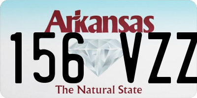 AR license plate 156VZZ