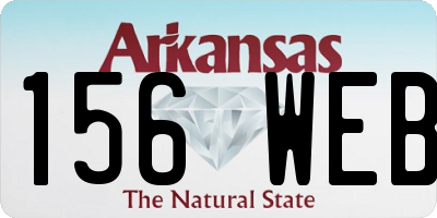 AR license plate 156WEB
