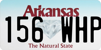 AR license plate 156WHP