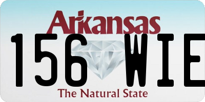 AR license plate 156WIE