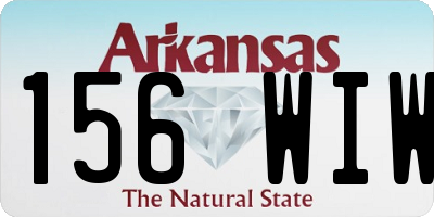 AR license plate 156WIW