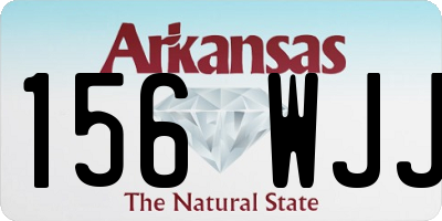 AR license plate 156WJJ