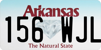 AR license plate 156WJL