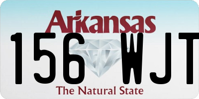 AR license plate 156WJT