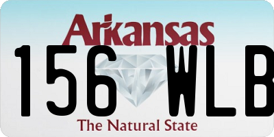 AR license plate 156WLB