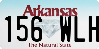 AR license plate 156WLH