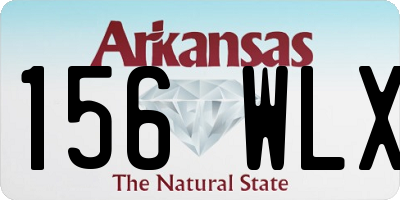 AR license plate 156WLX