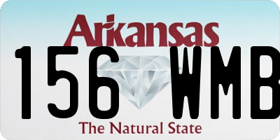 AR license plate 156WMB