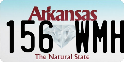 AR license plate 156WMH