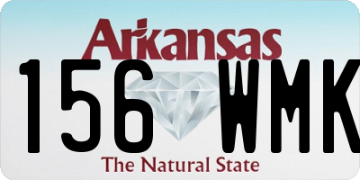 AR license plate 156WMK
