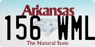 AR license plate 156WML