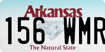AR license plate 156WMR