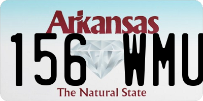 AR license plate 156WMU