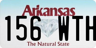 AR license plate 156WTH