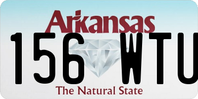 AR license plate 156WTU