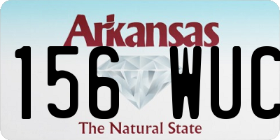 AR license plate 156WUC