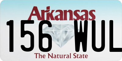 AR license plate 156WUL