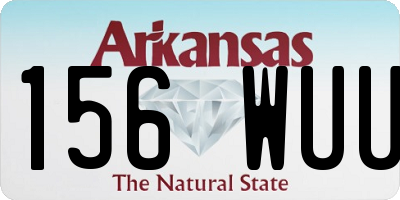 AR license plate 156WUU