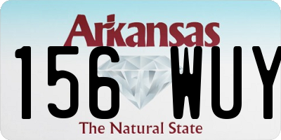 AR license plate 156WUY