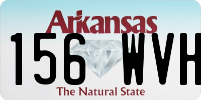 AR license plate 156WVH