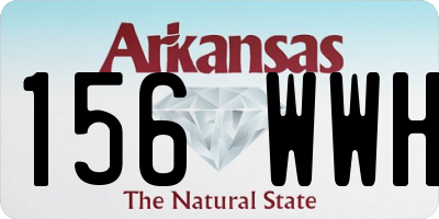 AR license plate 156WWH