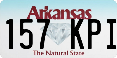 AR license plate 157KPI