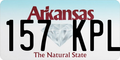 AR license plate 157KPL